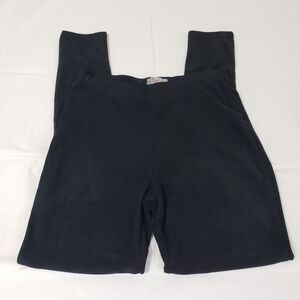 Hollister Faux Suede Leggings Stretch Pullup Women's Small Black